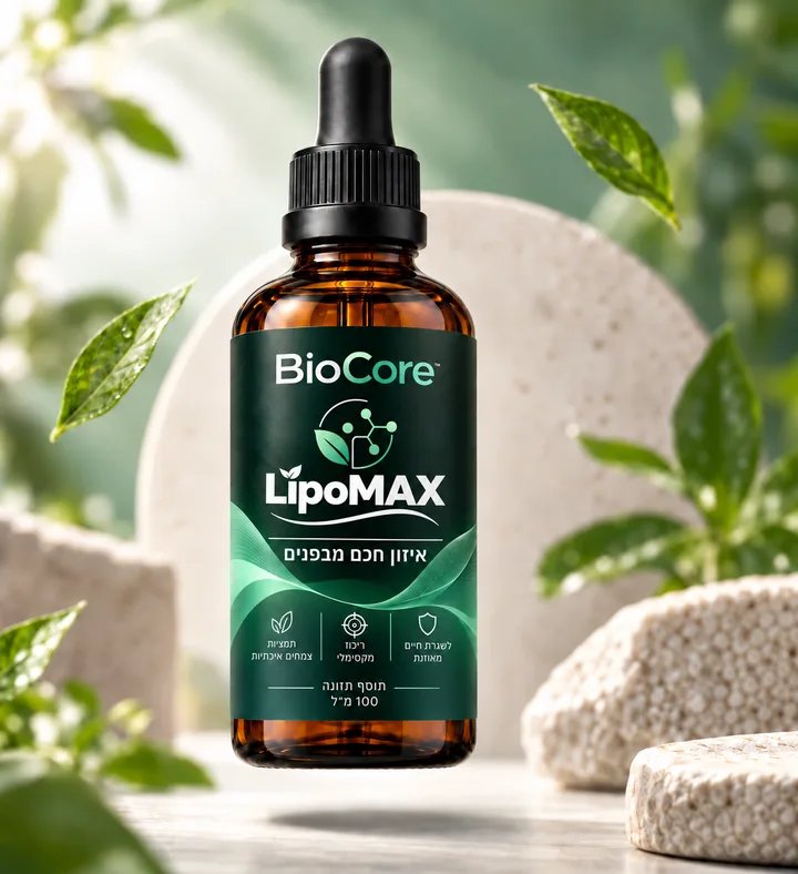 בקבוק LipoMAX של BioCore, 100 מ״ל