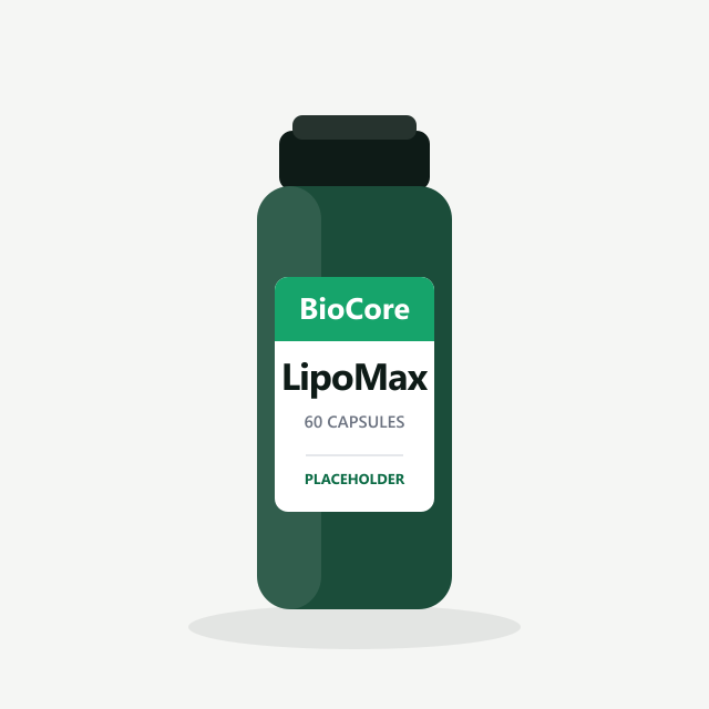 BioCore LipoMax — 60 כמוסות